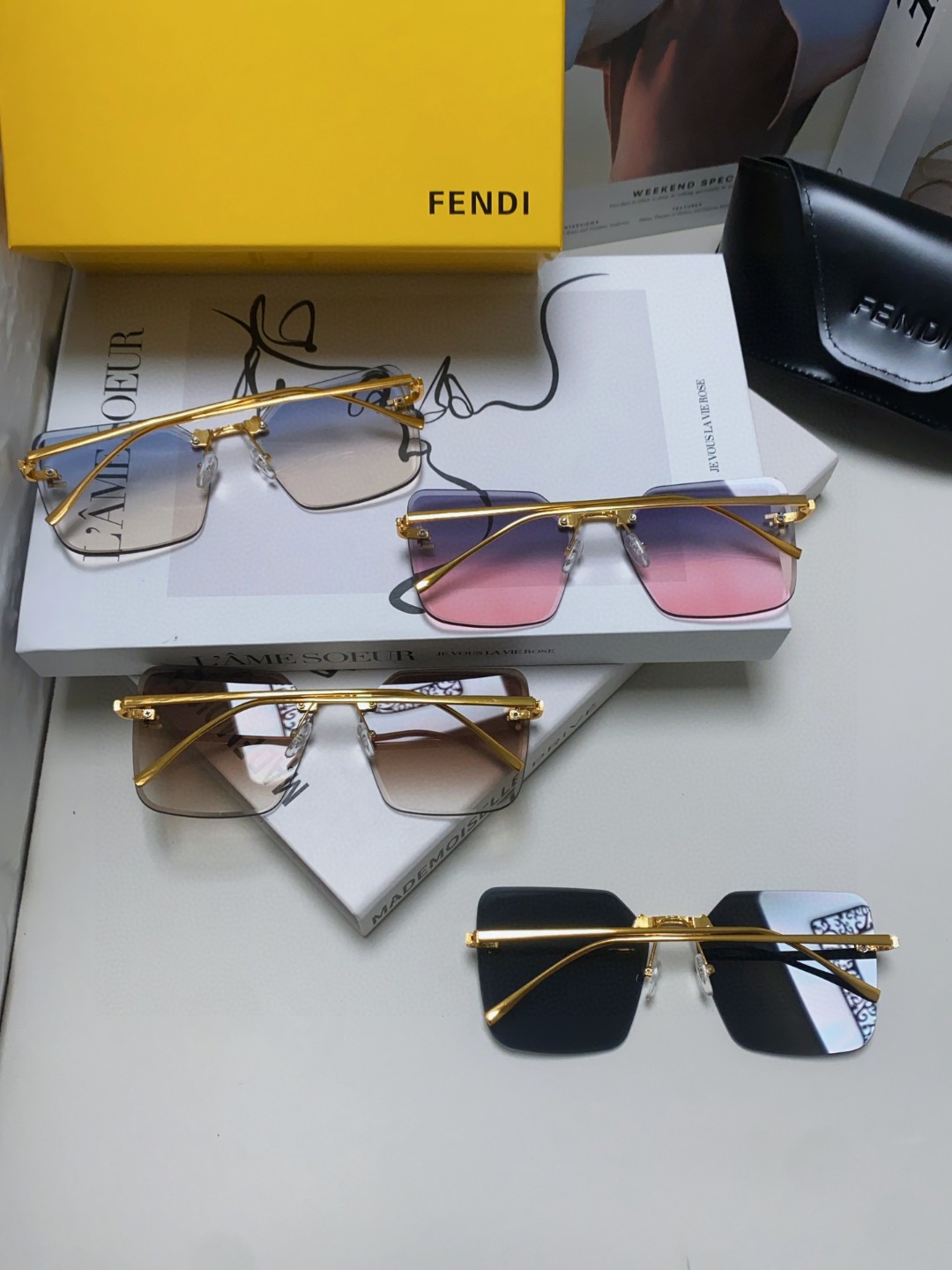Fendi FE4082US Sunglasses thumbnail 12