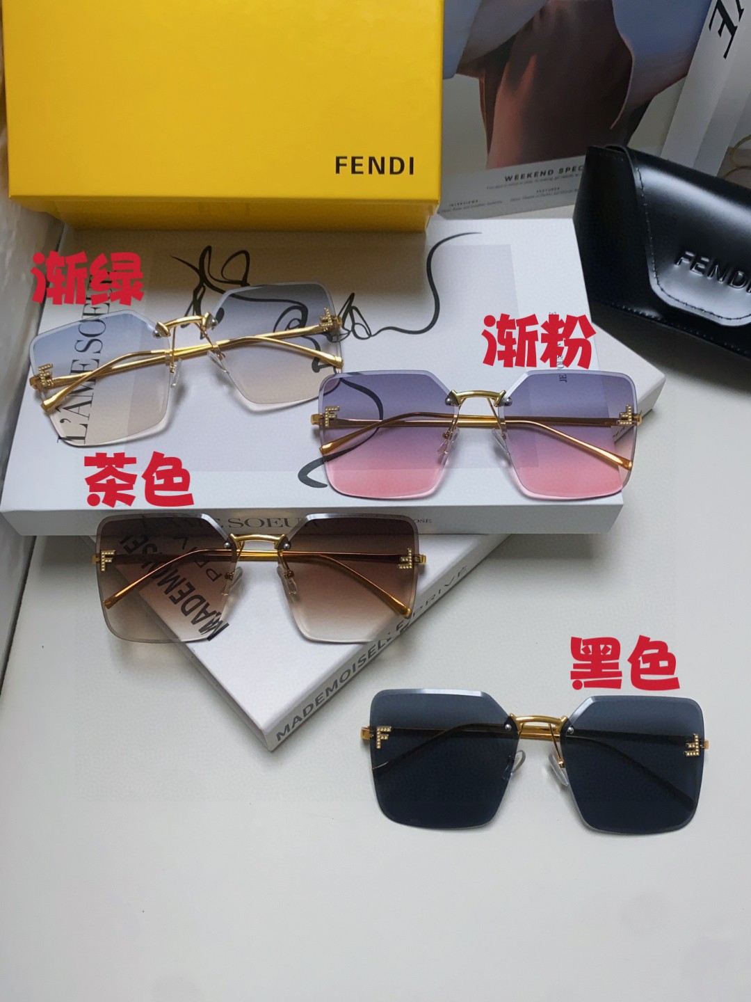 Fendi FE4082US Sunglasses thumbnail 13