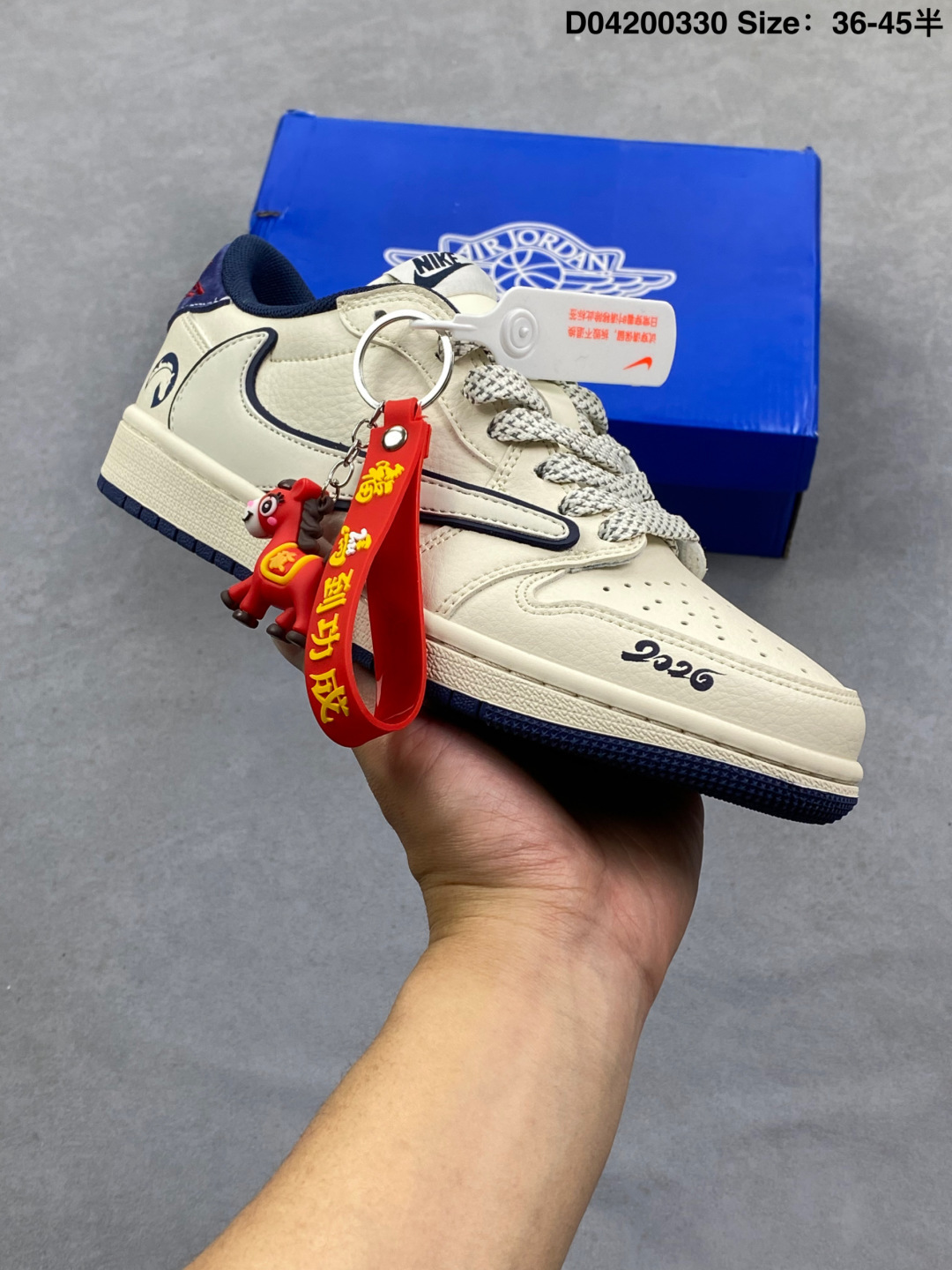 Nike Air Jordan 1 Low Jordan AJ1 Joe 1 low-top casual sneakers joint model customized retro basketball shoes thumbnail 6