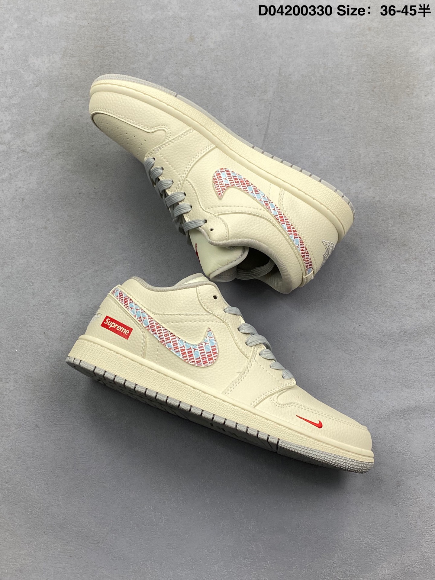 Nike Air Jordan 1 Low Jordan AJ1 Joe 1 low-top casual sneakers joint model customized retro basketball shoes thumbnail 9