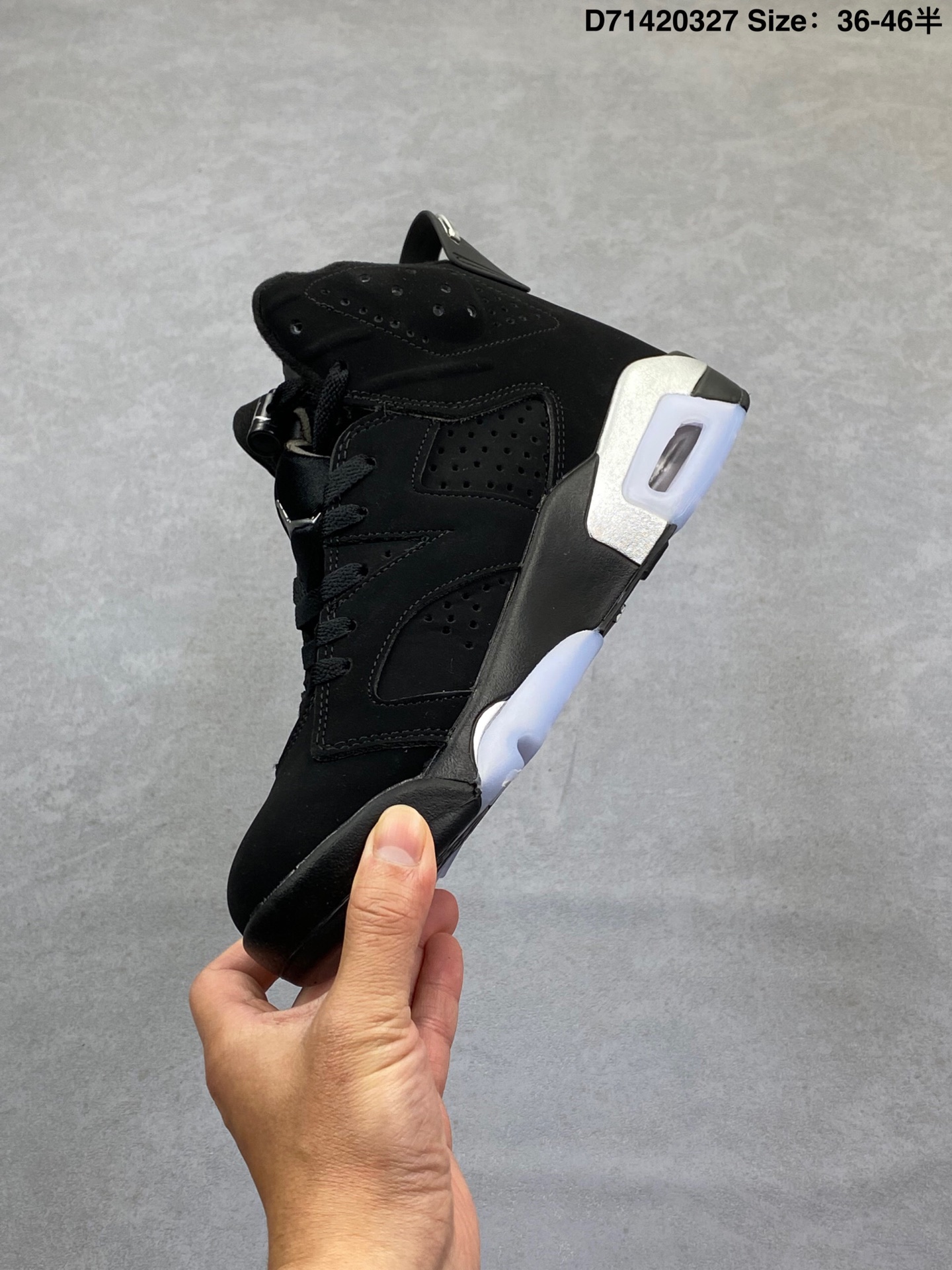 Nike Air Jordan 6 Retro Nike non-slip high-top AJ6 generation retro basketball shoes thumbnail 5