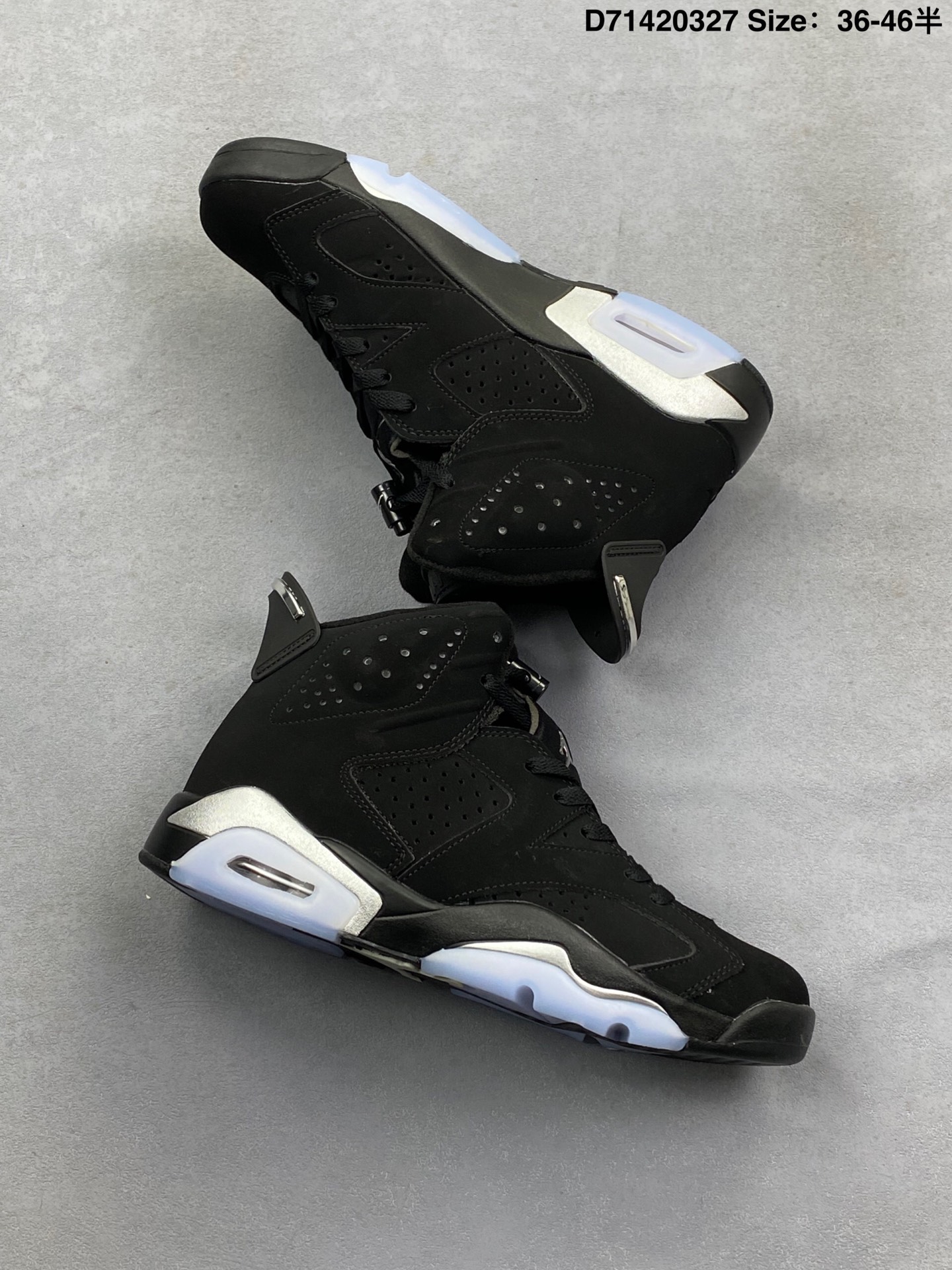 Nike Air Jordan 6 Retro Nike non-slip high-top AJ6 generation retro basketball shoes thumbnail 9