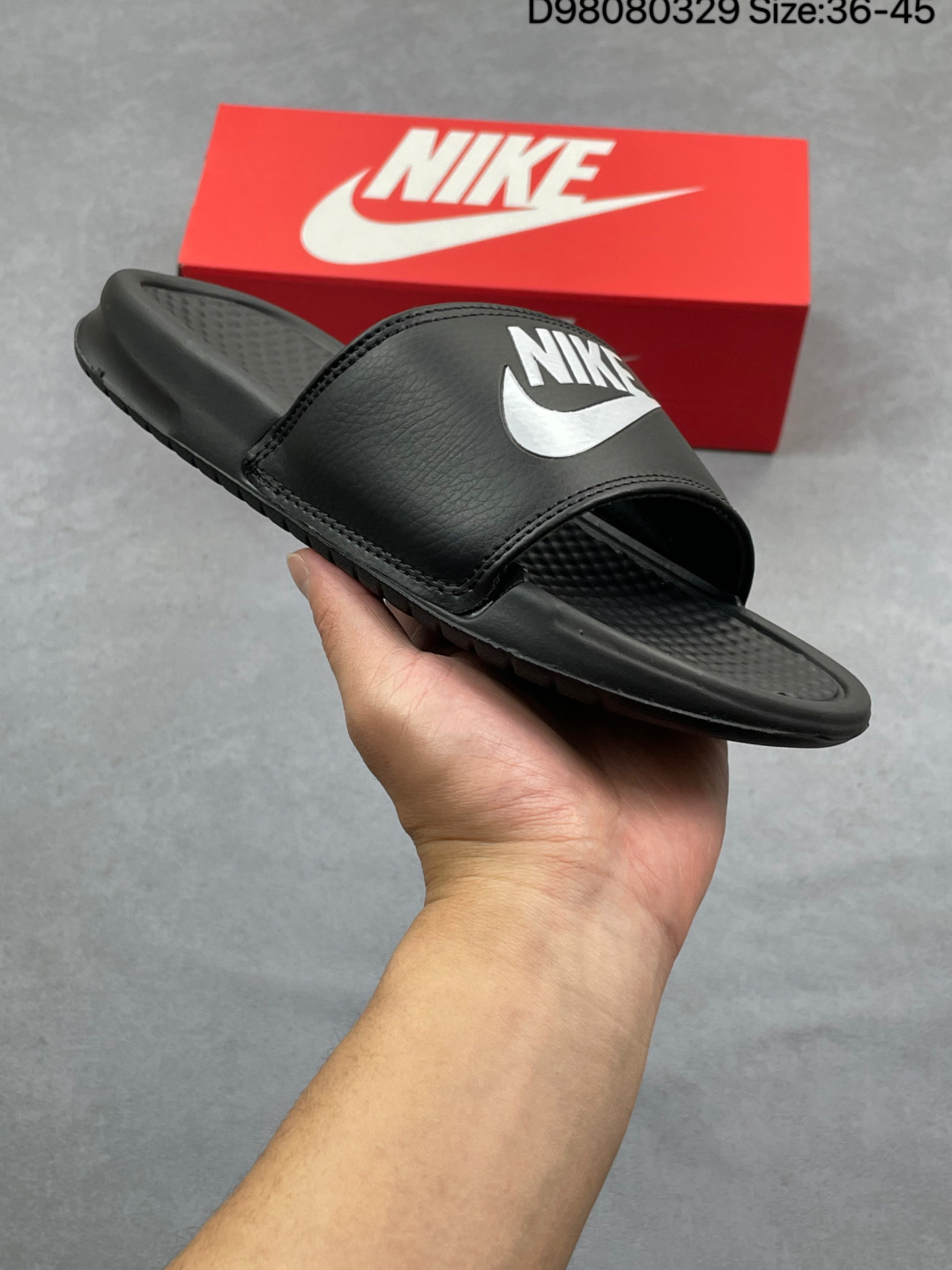 Nike Benassi Swoosh Slides thumbnail 2