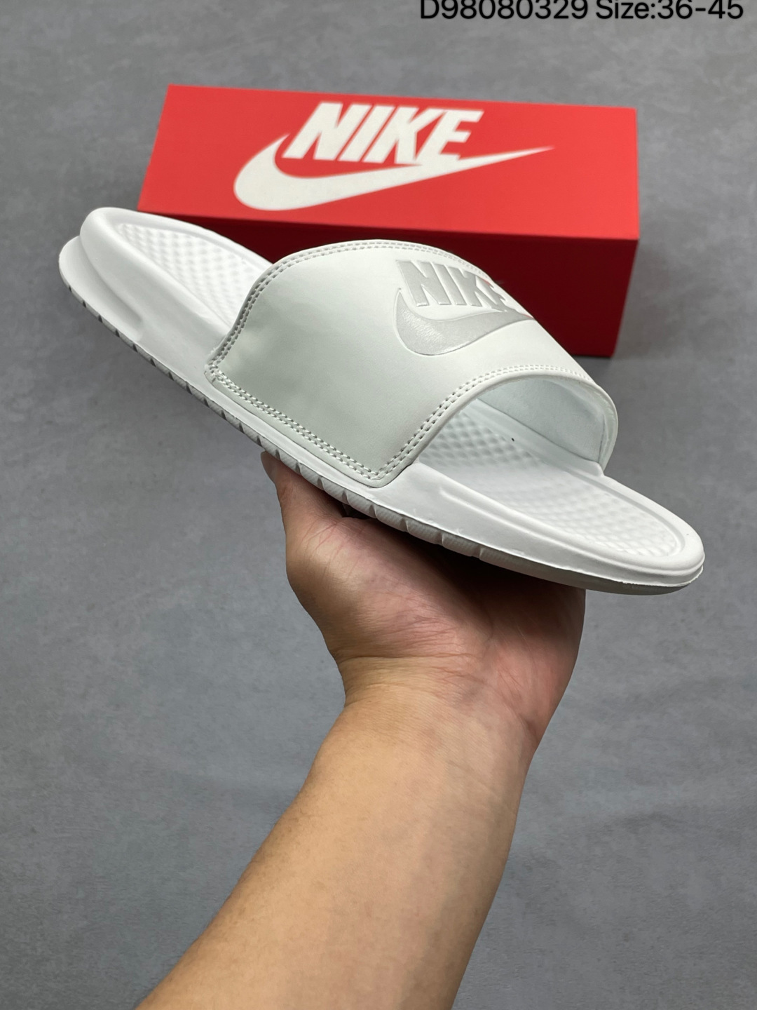 Nike Benassi Swoosh Slides thumbnail 3
