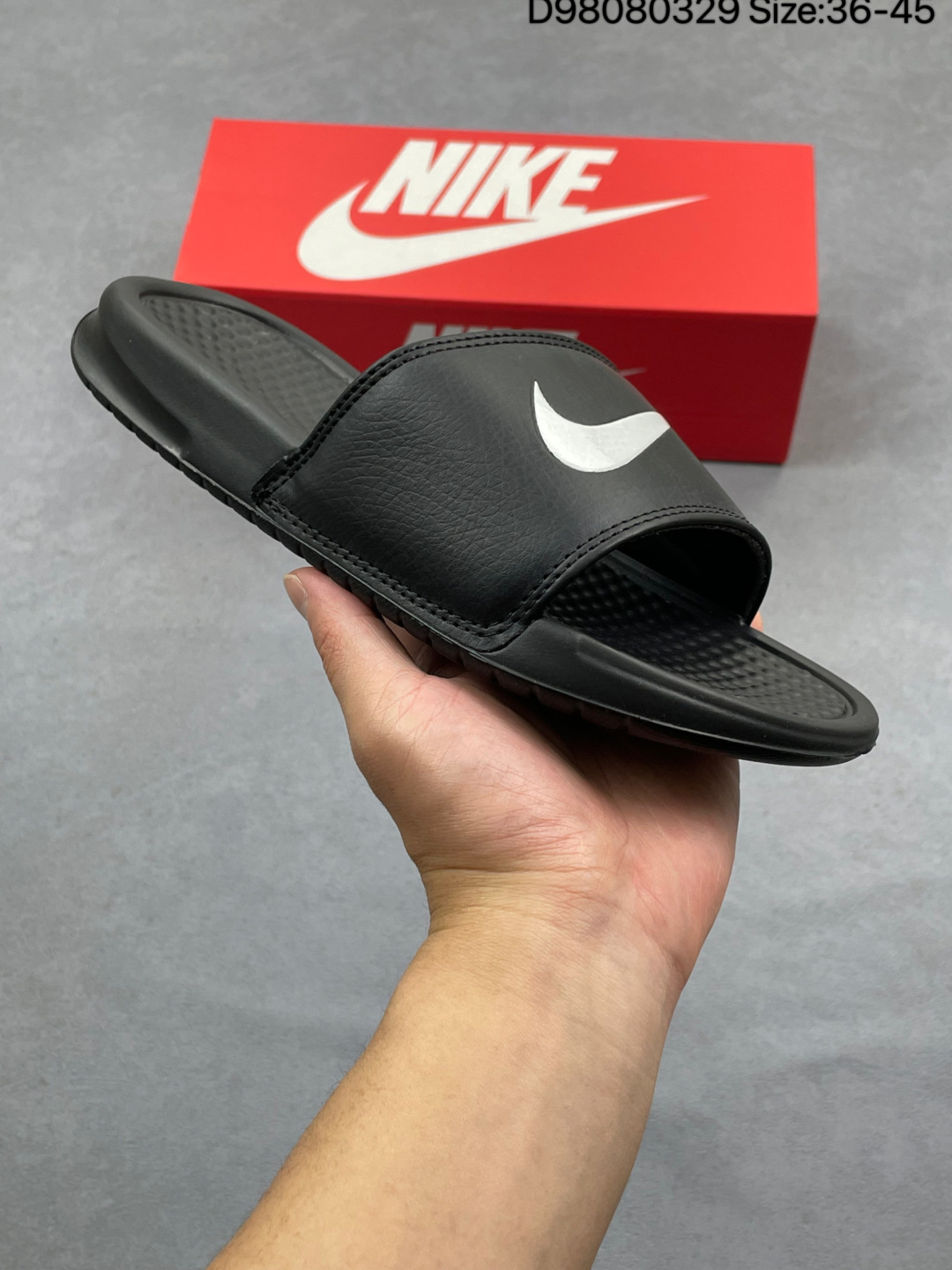 Nike Benassi Swoosh Slides thumbnail 4