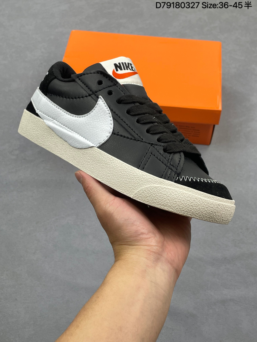 Nike Blazer Low '77 Jumbo pioneer low-top versatile single-product sports and leisure sneakers thumbnail 2