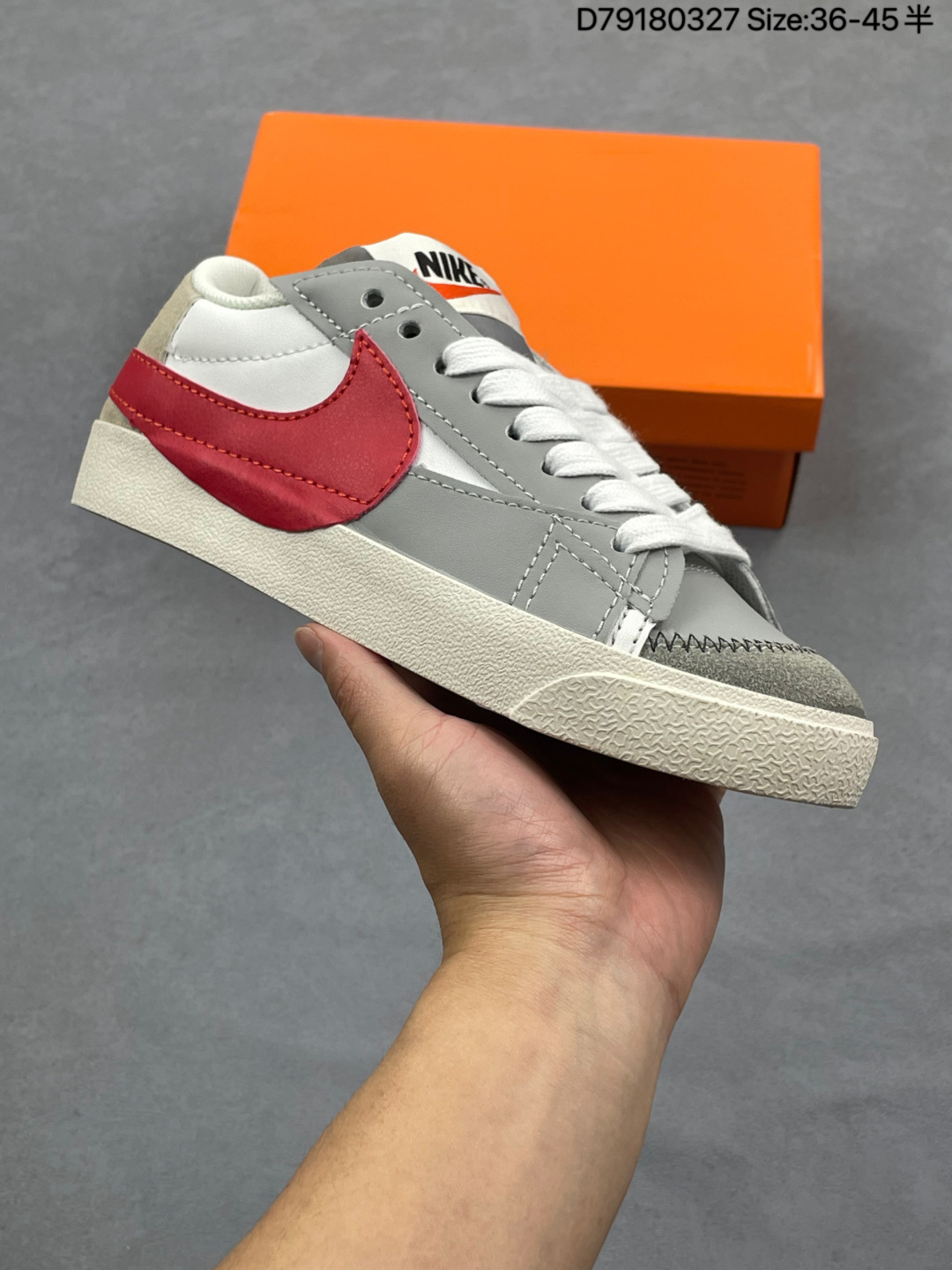 Nike Blazer Low '77 Jumbo pioneer low-top versatile single-product sports and leisure sneakers thumbnail 6