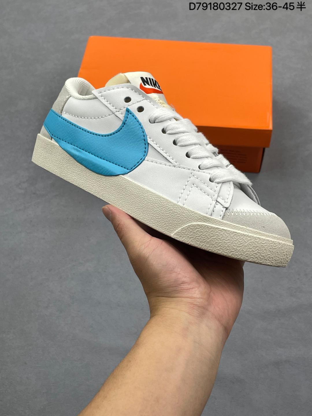 Nike Blazer Low '77 Jumbo pioneer low-top versatile single-product sports and leisure sneakers thumbnail 7
