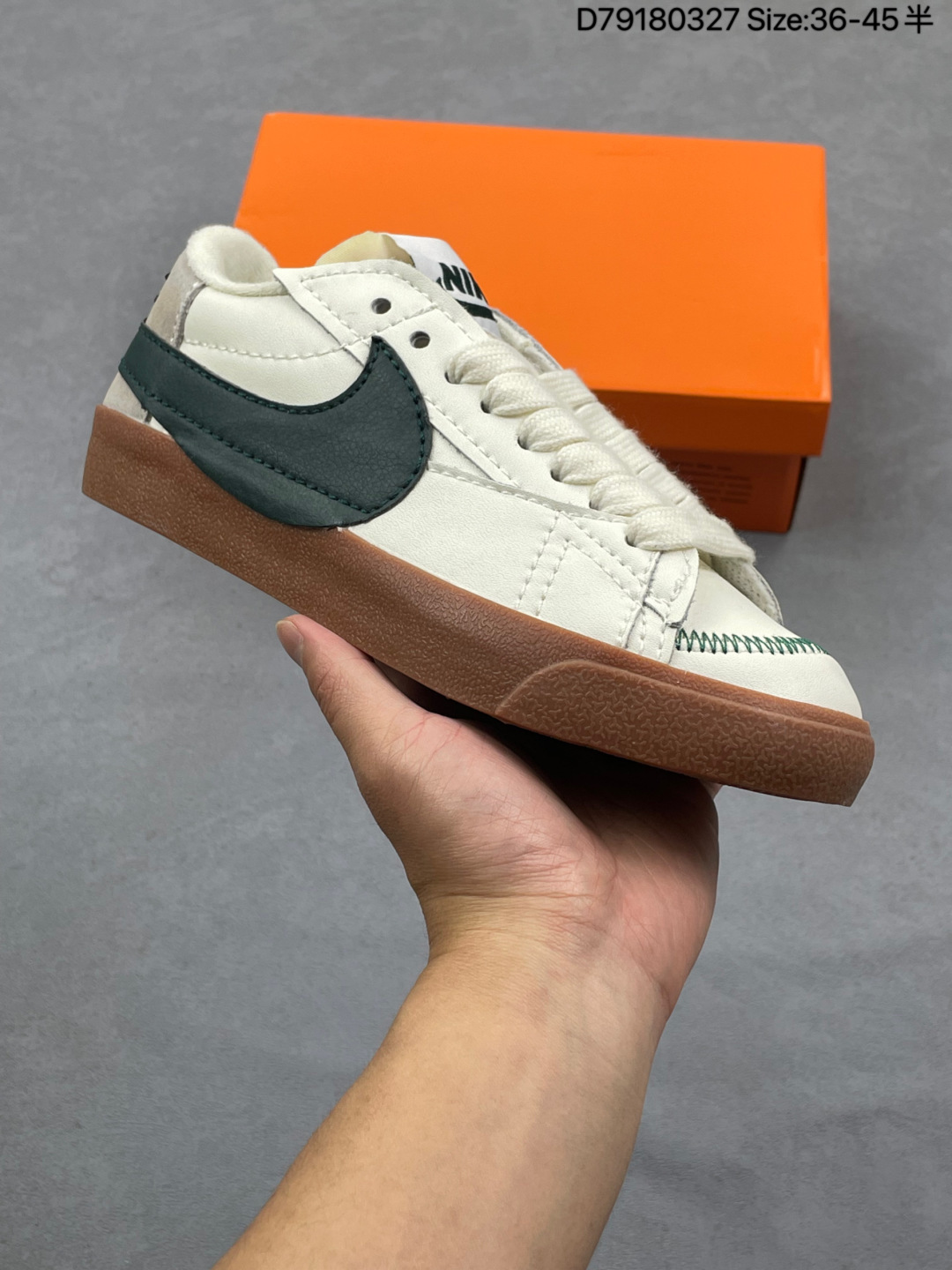 Nike Blazer Low '77 Jumbo pioneer low-top versatile single-product sports and leisure sneakers thumbnail 9