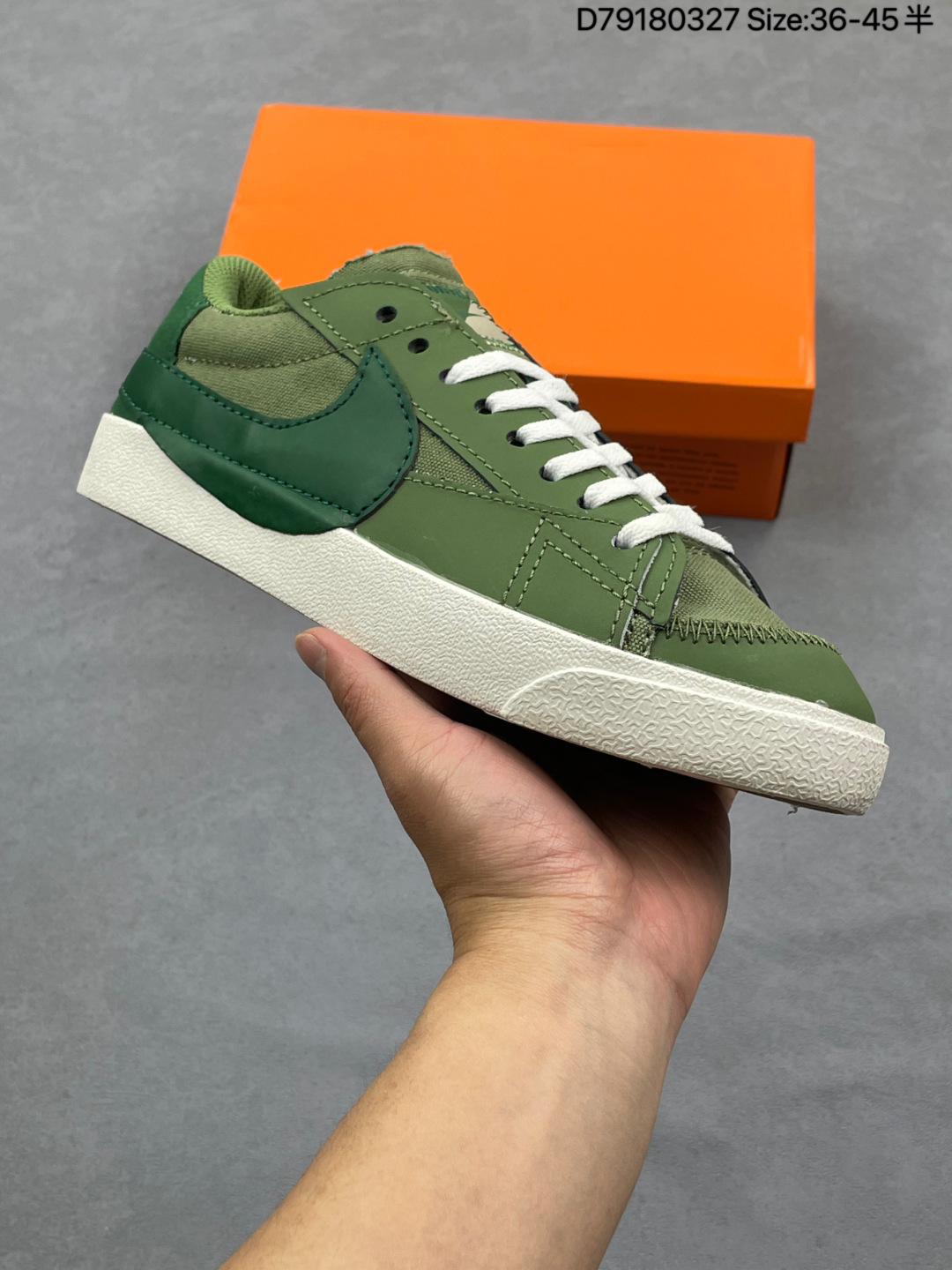 Nike Blazer Low '77 Jumbo pioneer low-top versatile single-product sports and leisure sneakers thumbnail 10