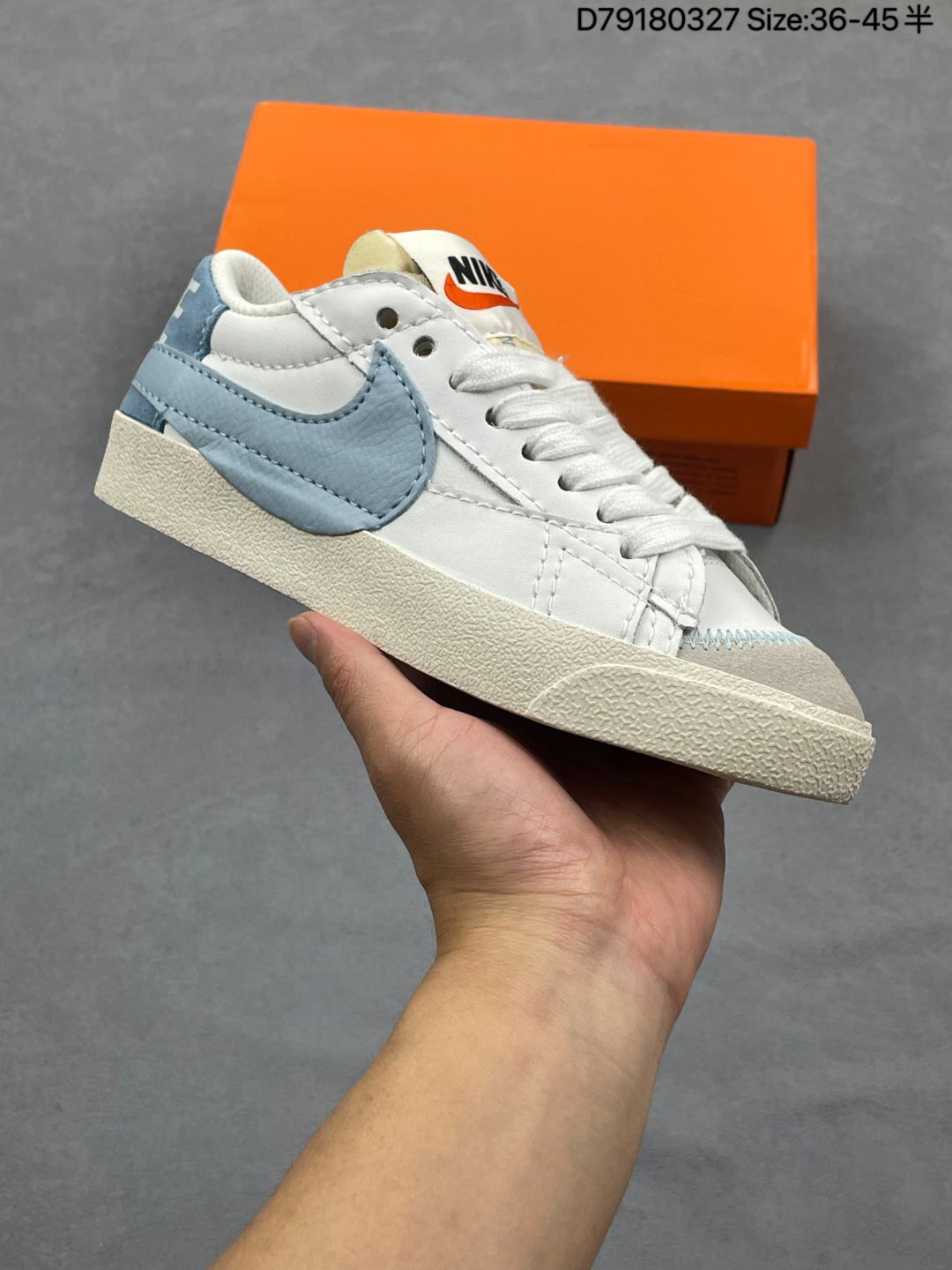 Nike Blazer Low '77 Jumbo pioneer low-top versatile single-product sports and leisure sneakers thumbnail 11