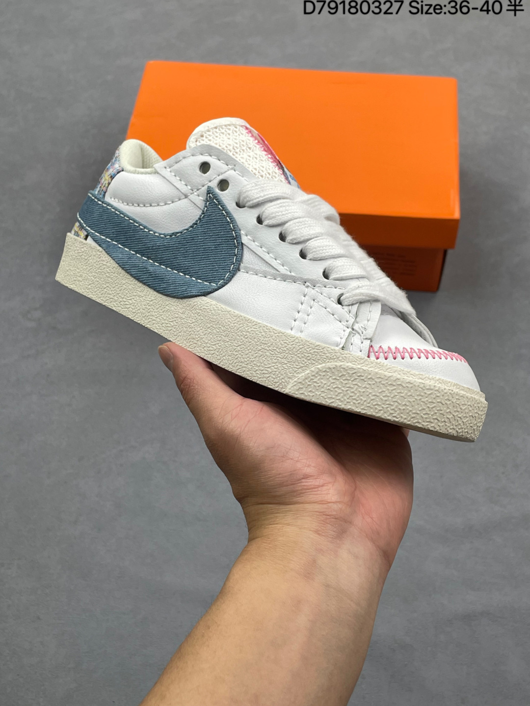Nike Blazer Low '77 Jumbo pioneer low-top versatile single-product sports and leisure sneakers thumbnail 13