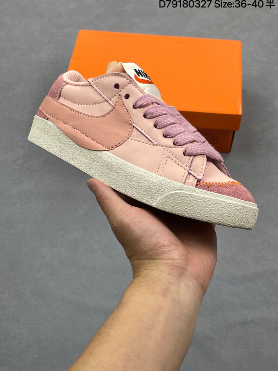 Nike Blazer Low '77 Jumbo pioneer low-top versatile single-product sports and leisure sneakers thumbnail 14