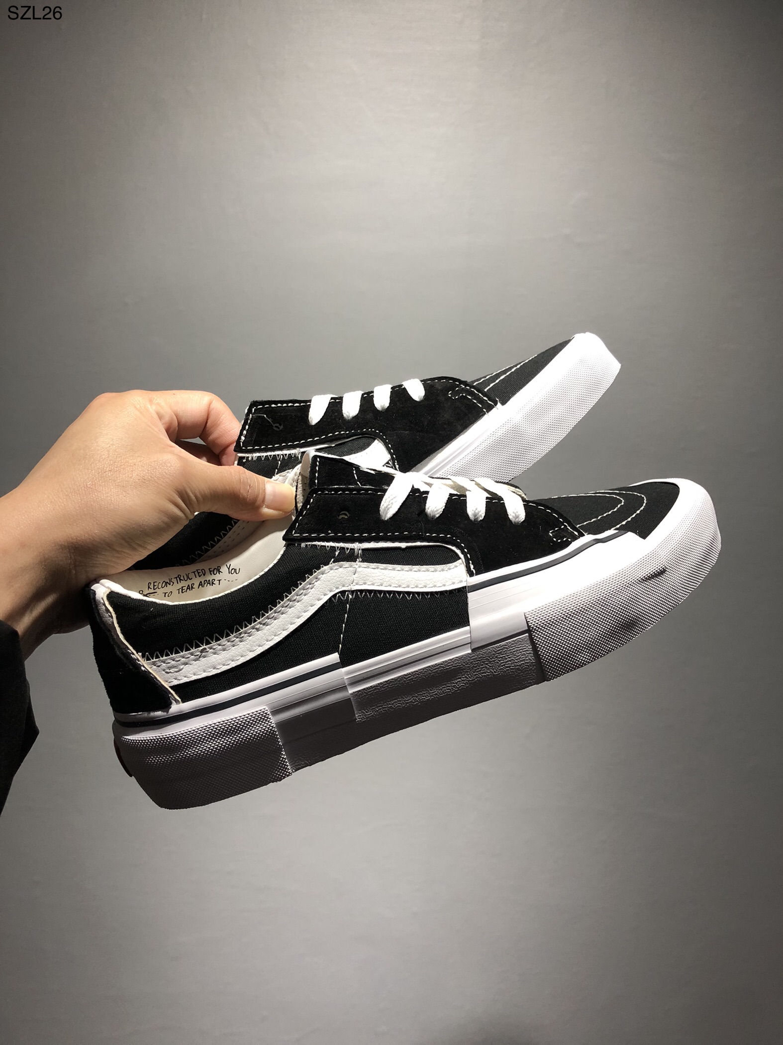 Vans SK8 Low Reconstru trendy and comfortable low-top sports and casual canvas shoes thumbnail 4