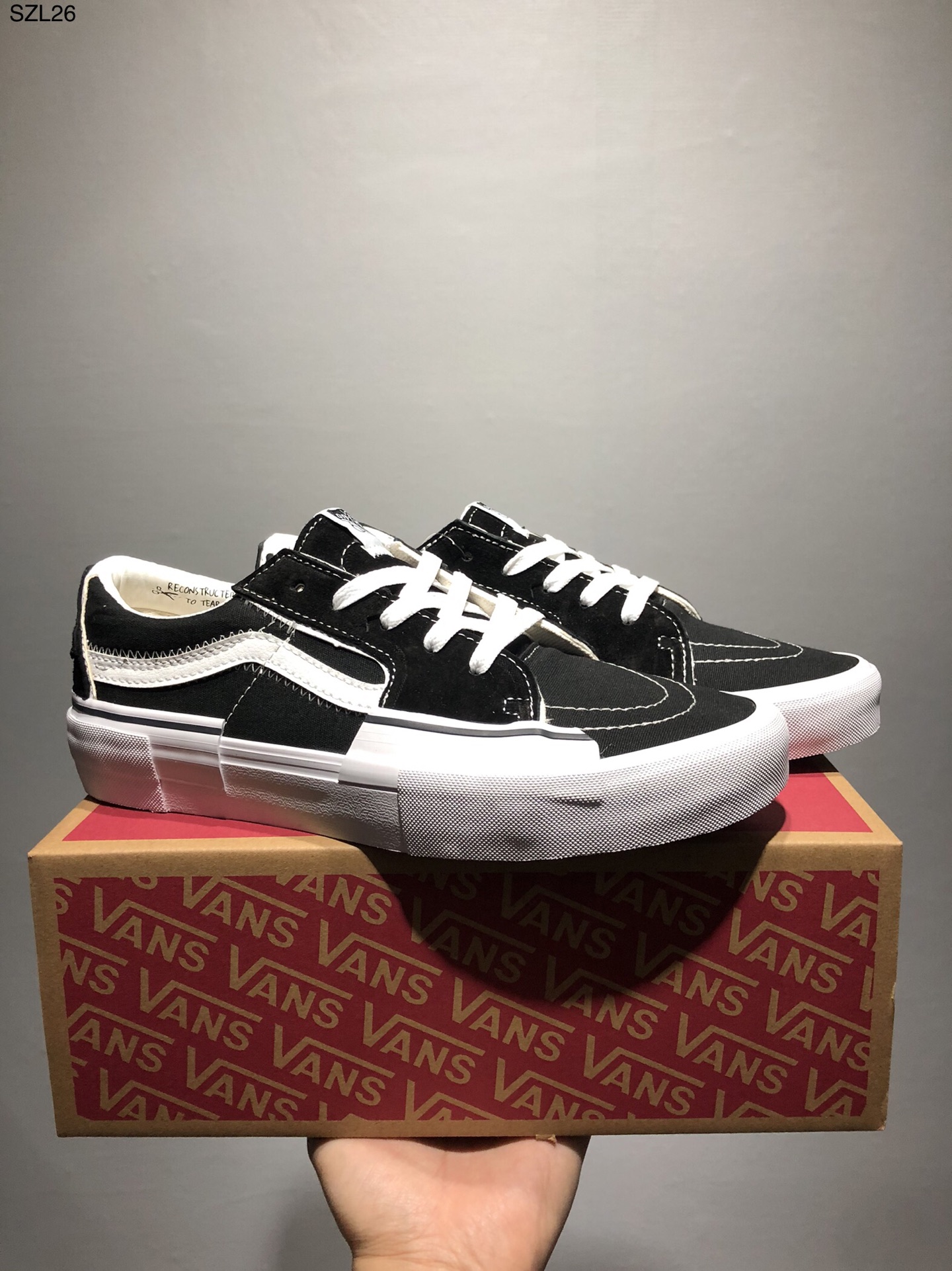 Vans SK8 Low Reconstru trendy and comfortable low-top sports and casual canvas shoes thumbnail 6